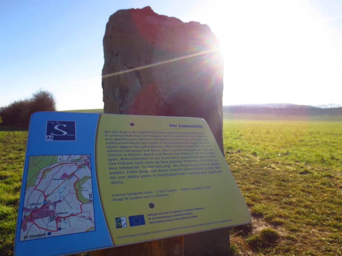 Gaestezimmer Im Freudenthal Extertal Esterno foto